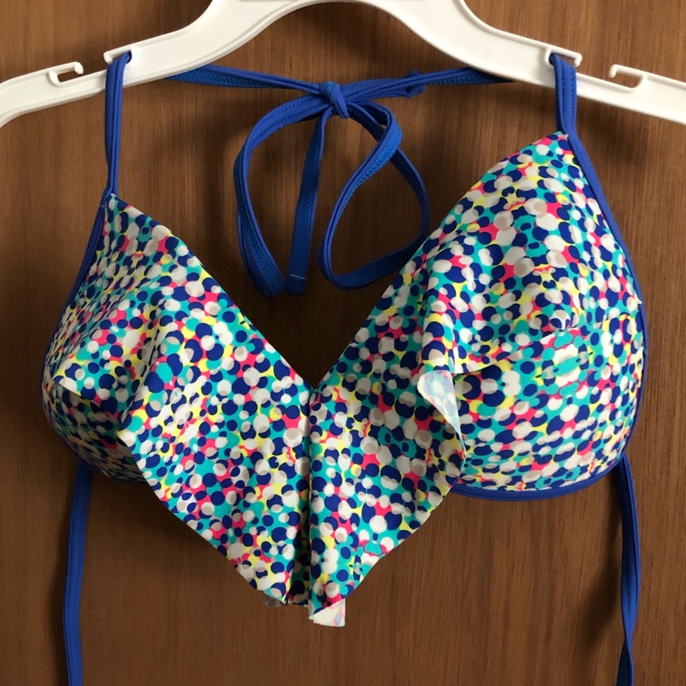 Polka Dot Bikini Top